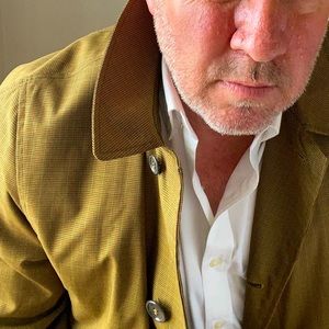 Vintage Sears Macintosh style raincoat.